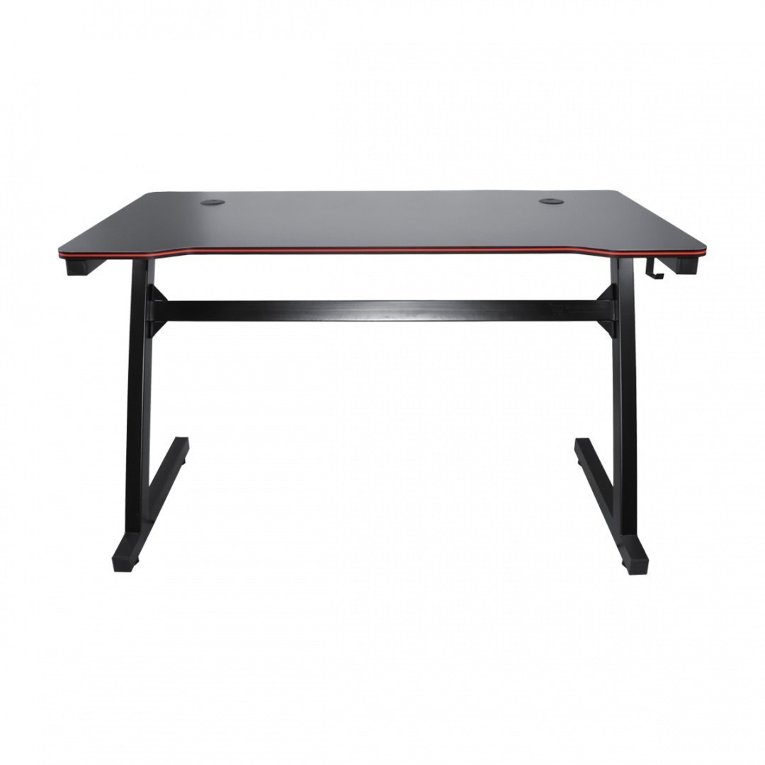 Emaga Biurko do komputera dla gracza BITUXX czarne komputerowe MDF solidne